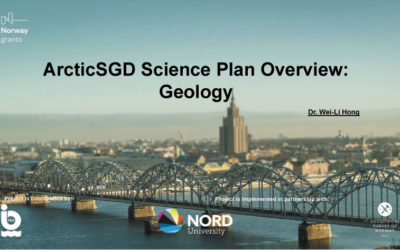 ’ArcticSGD Science Plan Overview: Geology’ Dr. Wei-Li Hong